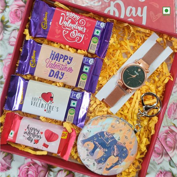 Chocoloony Valentine Day Chocolate Unique sweetheart Gifts For Girlfriend Wife love special Paper Gift Box