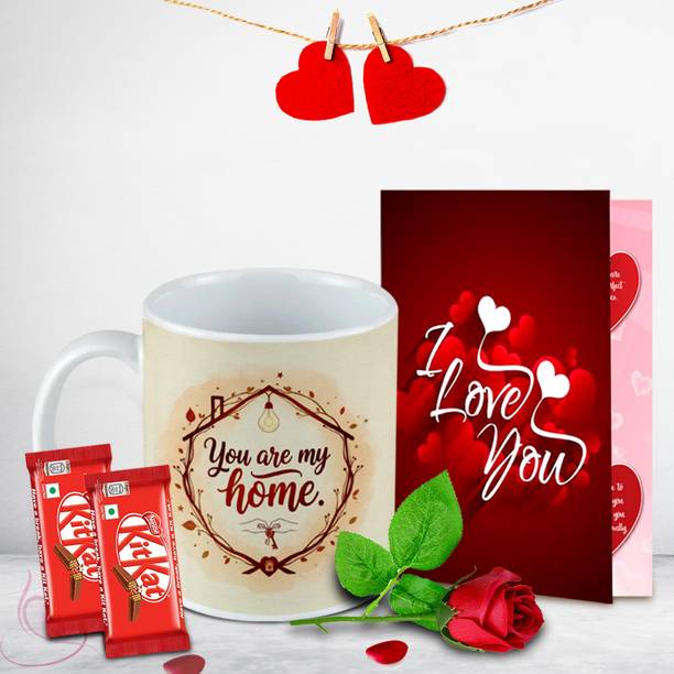 Midiron Sweet Valentine Day Mug for Wife – Heartfelt Romantic Love Gift Ceramic Gift Box
