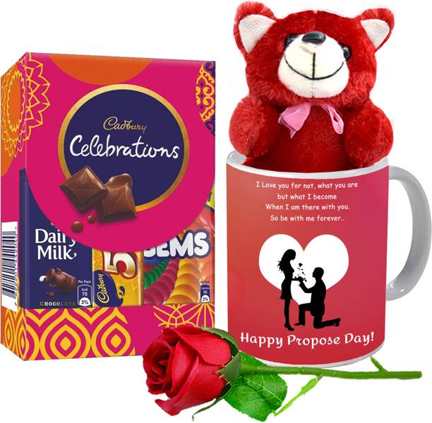 Midiron Propose Day Gifts For Valentine's Day Week|Special Gift Hamper For Girls Ceramic Gift Box