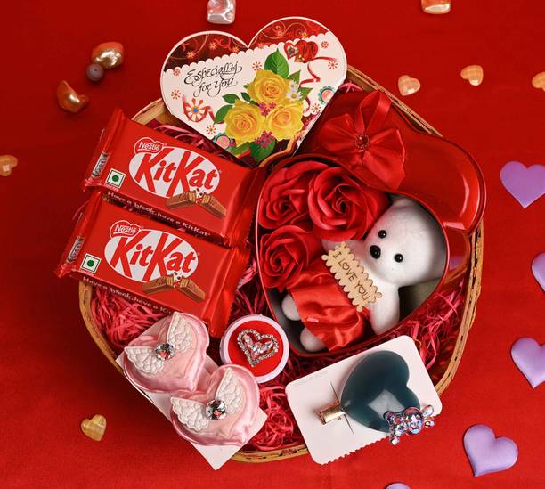MANTOUSS Festive-valentine tokri k.kat-2 Bamboo Gift Box