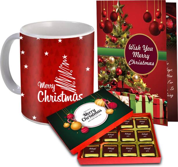 Midiron Chocolate Gift Hamper | Printed Ceramic Coffee Mug SG23-02 Assorted Gift Box