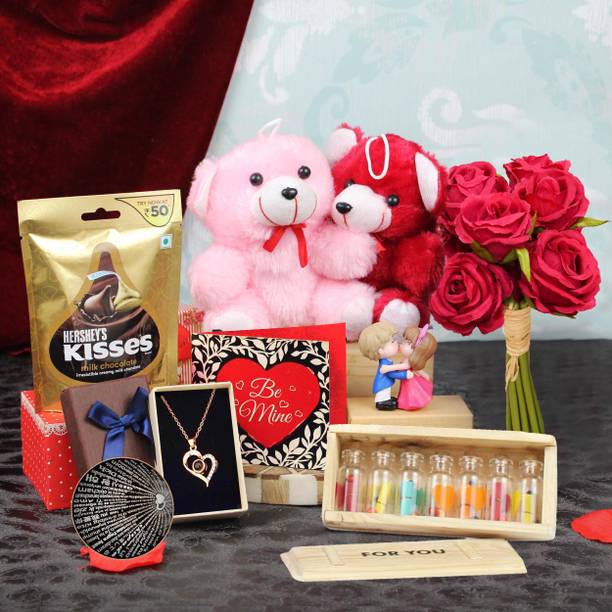 TIED RIBBONS Valentine Gifts Combo for Wife and Girls Assorted Gift Box