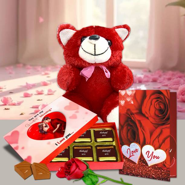 Midiron Meaningful Valentine Love Gift Combo for Wife -Surprise gift for wife Assorted Gift Box