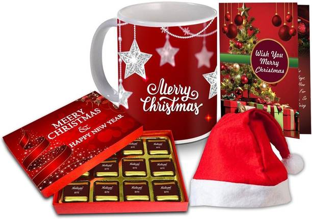 ME&YOU Christmas Gift Combo Pack Christmas Chocolate Gift Gift for Relative, Friends Paper Gift Box