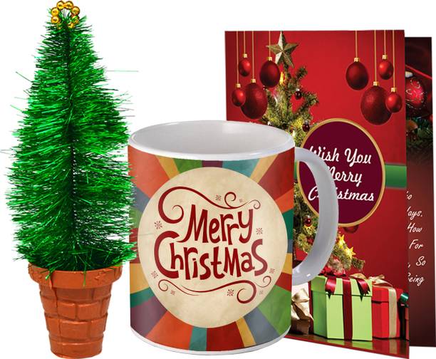 Midiron Christmas Gift Combo with Artificial Small Tree with Card SG23-03 Assorted Gift Box