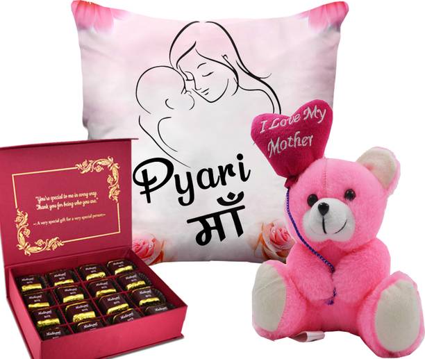 Midiron Handmade & Tasty Chocolate Gift Hamper for Mother | Mother’s Day Gift Fiber Gift Box