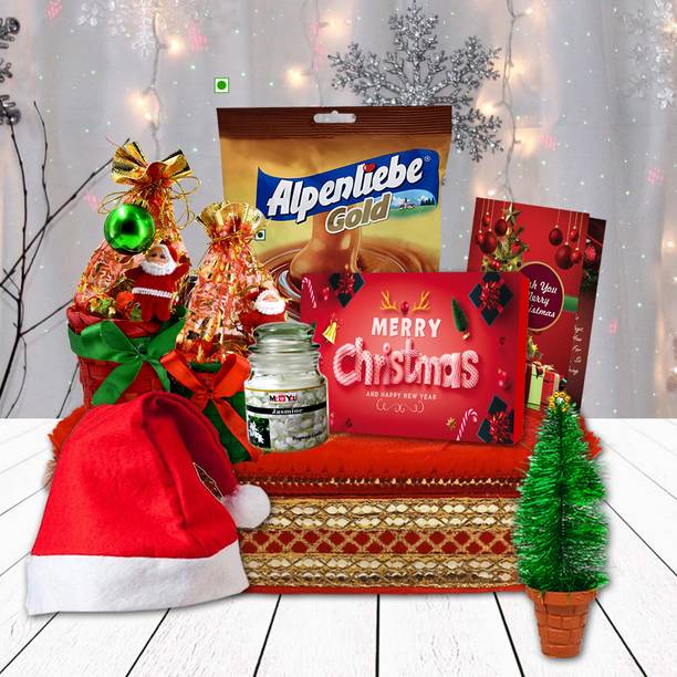 Midiron Festive Christmas Sweet Hamper | Delicious Chocolates for Holiday Cheer Assorted Gift Box