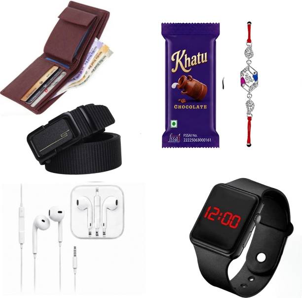 Khatu Rakhi set for brother Assorted Gift Box