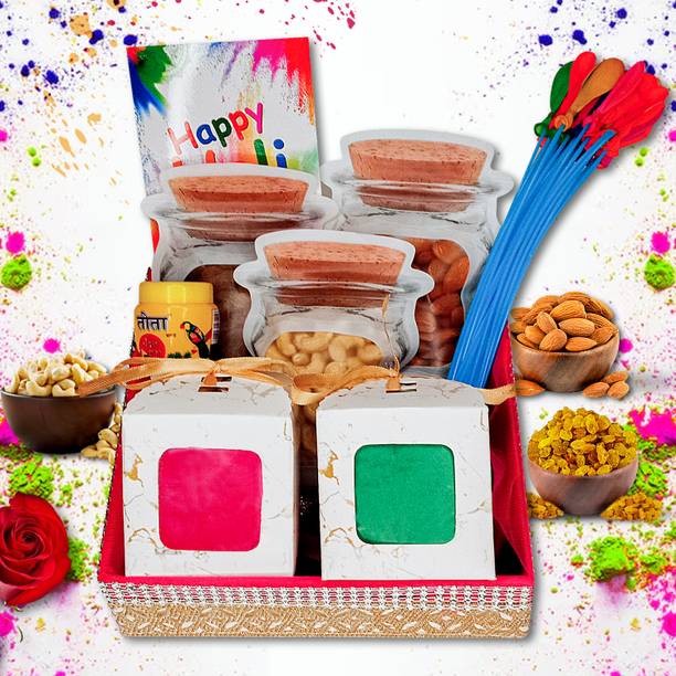 Midiron Make Holi Special with a Beautifully Curated Gift Hamper of Love & Festivity Wooden Gift Box