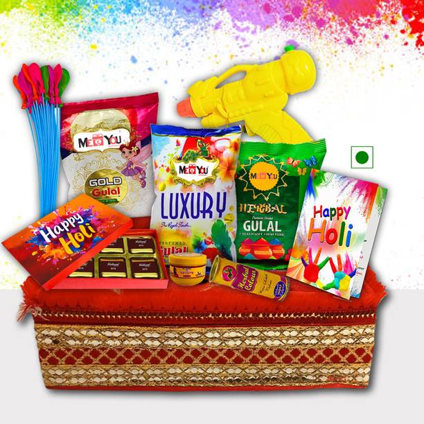 Midiron Holi Gift Surprise Hamper – Special Unique Festive Treat for Employees & Family Assorted Gift Box