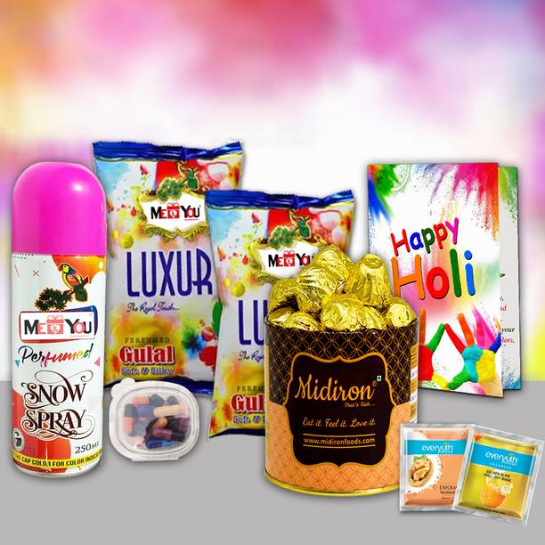 Midiron Vibrant Holi Chocolate Delight Pack – Special Hamper for Family Assorted Gift Box