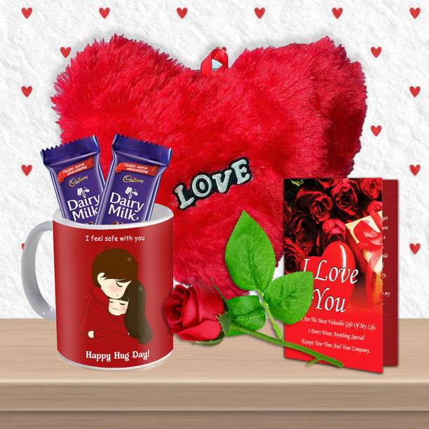 Midiron Romantic Gift Combo For Wife/Gilrfriend/She/Fiancee Ceramic Gift Box