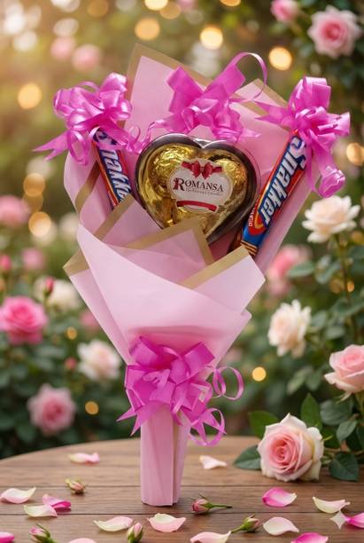 Cadbury valentine chocolate set gift hamper|gift set gift box gift combo 3 pcs chocolate Paper Gift Box