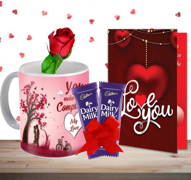 Midiron Valentine Gift for Girlfriend, Romantic Gift for Wife, Anniversary Gift for Wife Ceramic, Paper Gift Box