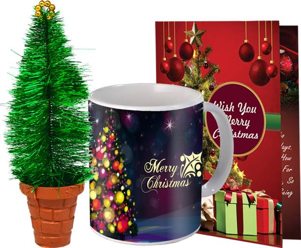 Midiron Christmas Gift Combo with Artificial Small Tree with Card SG23-05 Assorted Gift Box
