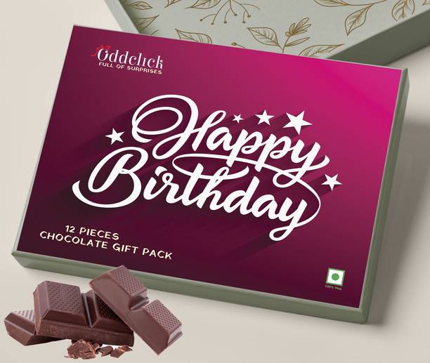 OddClick birthday gift for girls friend boyfriend chocolate gift box for birthday Paper Gift Box