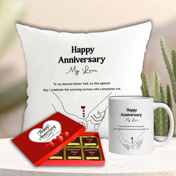 Midiron Beloved Wife Anniversary Gift Set Combo Delight for Loving Wife Romance Assorted Gift Box