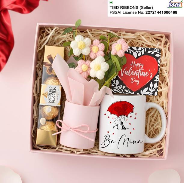 TIED RIBBONS Valentine Gift Combo for Wife Girlfriend, Wife, Women Assorted Gift Box