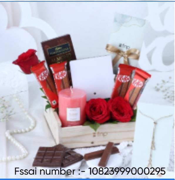 FNP Sweet Serenade For Valentine Gift Box Assorted Gift Box