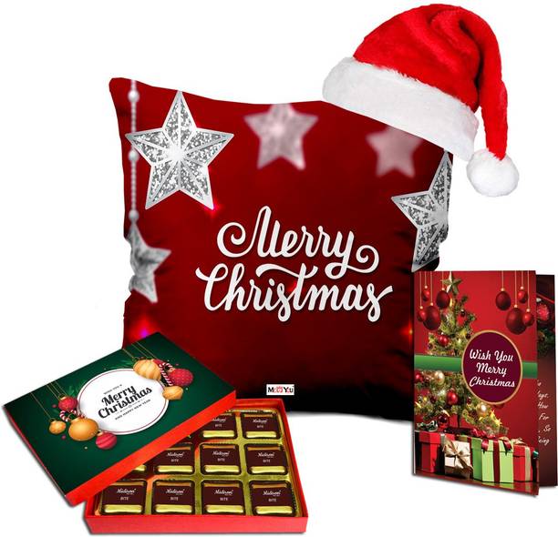 Midiron Christmas Gift for Friends with Christmas Greeting Card Fiber Gift Box