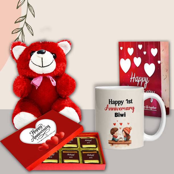 Midiron Classic Beloved Wife Anniversary Offering for Wife - Cherished Love Box Assorted Gift Box