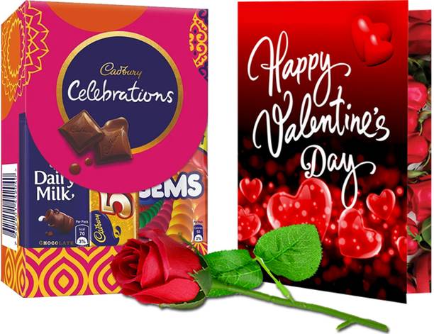 Midiron Valentines day Love Gift For Wife/Husband/Gift Combo For Girl/Boy/Her/Him Paper, Plastic Gift Box