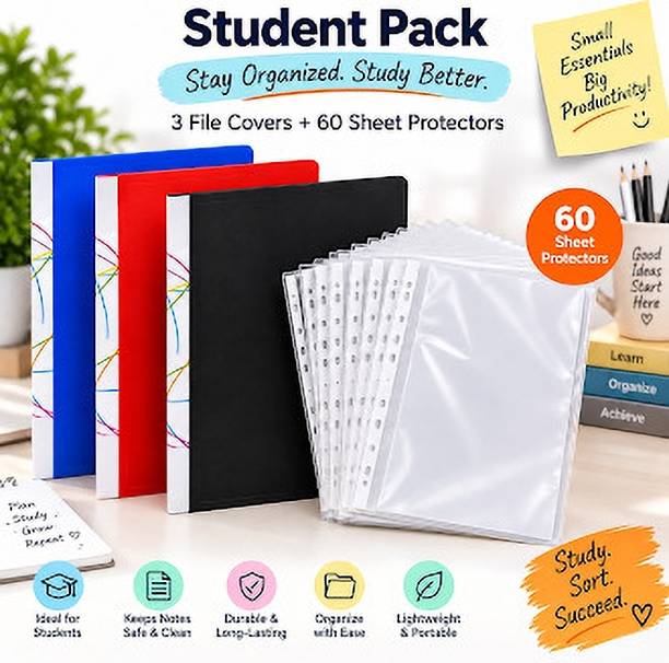 Fable Creations Plastic File Covers & Sheet Protectors