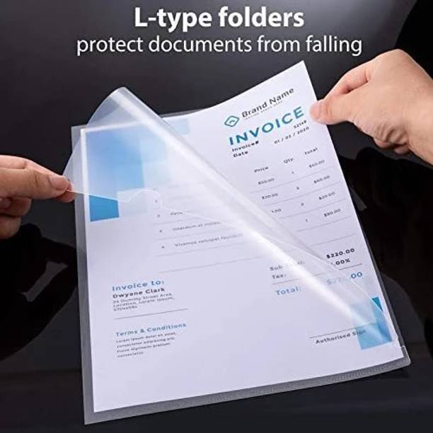 futureX A4 size L-Folder(Pack of 24 pcs)(Size: 12.25 X 8.75 inch