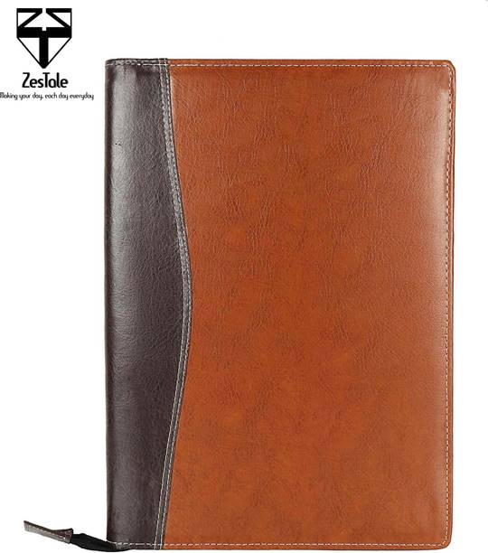 ZesTale PU Leather Multipurpose File Folder/ Document Folder