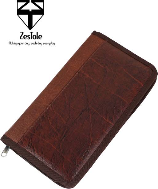 ZesTale PU Leather Multiple Cheque Book/ Passbook Passport /Car Document Holder