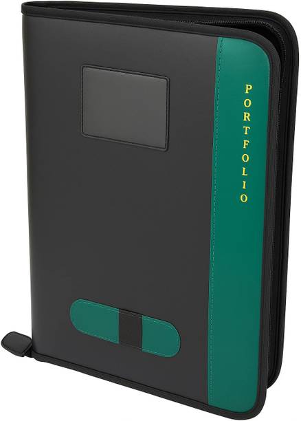 kittu faux leather B4 Size Multi-Color Exec. Files & Folders with 20-Leaf Capacity