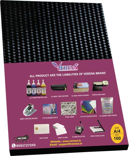 verena A/4 PVC Spiral Book Binding Sheet