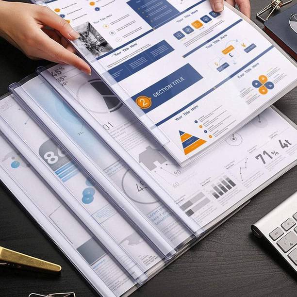 JSMSH Plastic File Folder for Document