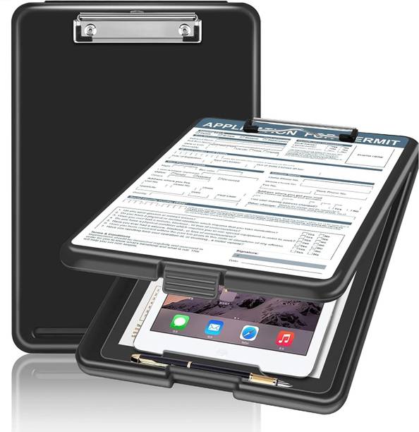 SONGMICS A4 Clipboard Paper Holder Slim-case Storage Cl...