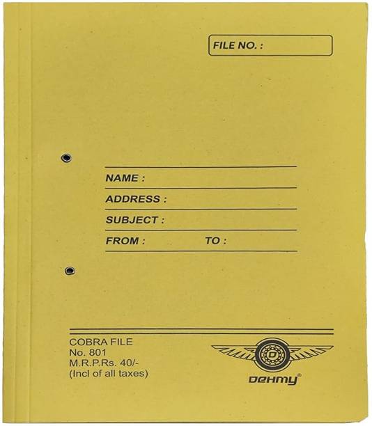 MME Card Board Premium Quality office file, cobra file