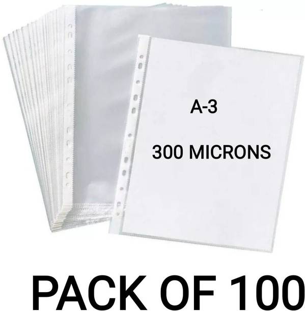 R K SALES Plastic Poly Propylene Sheet Protector