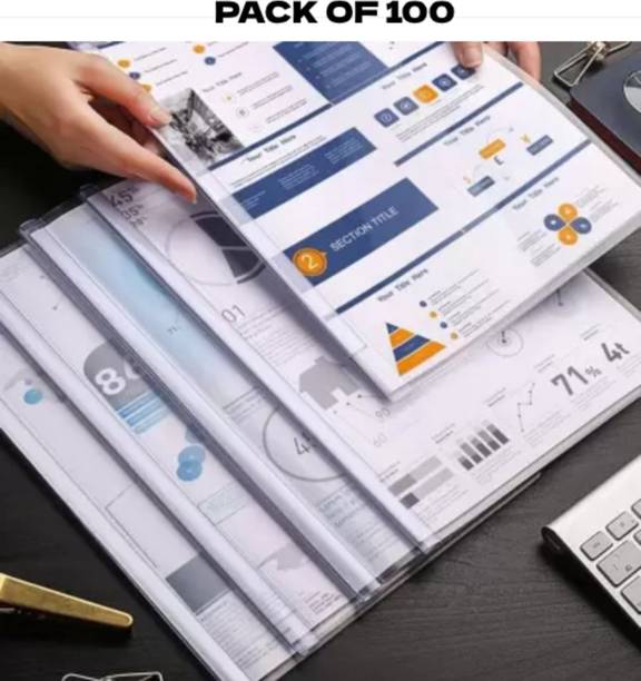 JSMSH Plastic File Folder for Document