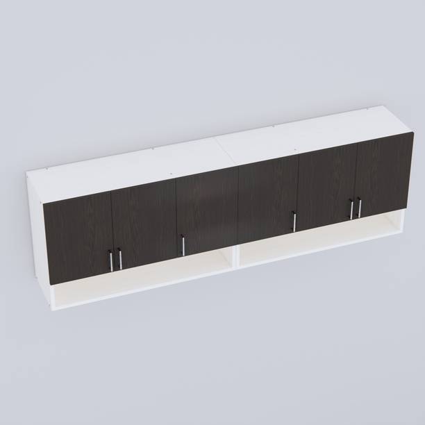 SPECIALITY PANELS 6 Doors Modular Wall Cabinet with Shelf with Termites Resistance Free Assembly Engineered Wood Hanging Filing Cabinet
