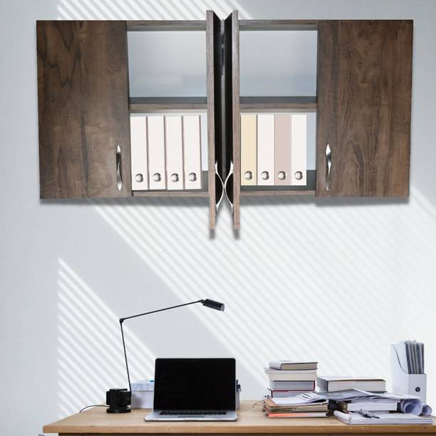 SPECIALITY PANELS 4 Doors Modular Wall Cabinet with 10 years guarantee against Borer & Termites Engineered Wood Hanging Filing Cabinet