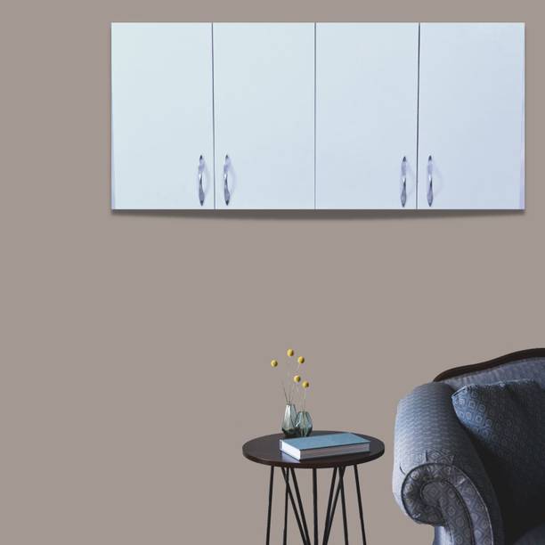 SPECIALITY PANELS 4 Doors Modular Wall Cabinet with 10 years guarantee against Borer & Termites Engineered Wood Close Book Shelf