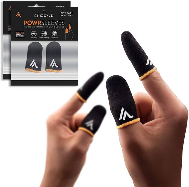 JUSTIFIT Thumb & for Mobile Gaming Anti Sweat | Breathable Finger Sleeve
