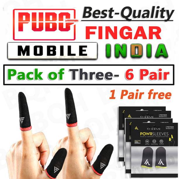 BQH Pubg finger sleeve 2 pair Original for Mobile Gaming Suitable all smartphones Finger Sleeve