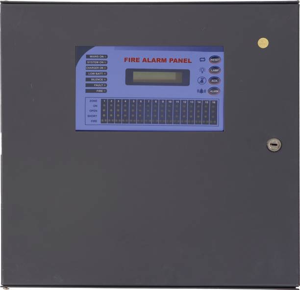 micro agni AGNI SECURE 4 ZONE FIRE ALARM CONTROL PANEL Fire Alarm