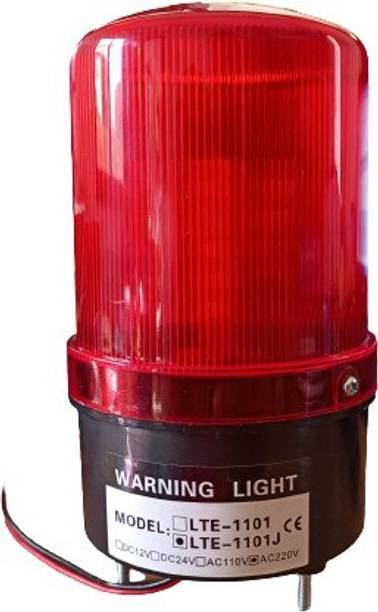 kamcon AC 110 and 220V and DC 12 and 24V LED Industrial Revolving Warning Light Fire Alarm