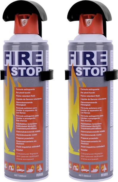 VOILA Fire Extinguisher Spray with Stand Small Fire Saf...