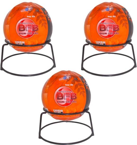 bfb Fire Extinguisher Ball Self Activate Reaction Time 3-5 sec Fast Sensors PKF-03 Fire Extinguisher Mount