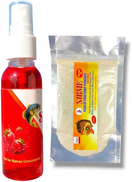 Sikme STRAWBERRY FLAVOUR Scent Fish Bait