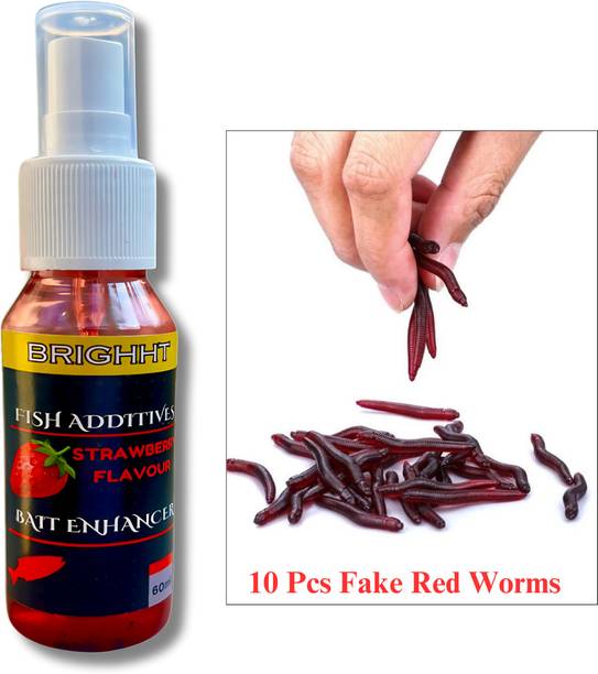 Brighht Berry Burst Fish Attractant Spray - Oil-Based Scent Bait for All Fish Types Scent Fish Bait