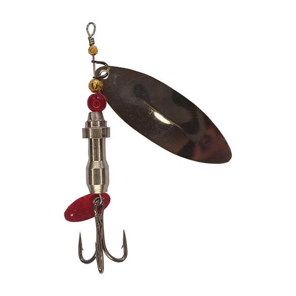CORAL INDIA Spinner Stainless Steel Fishing Lure Pack of 1