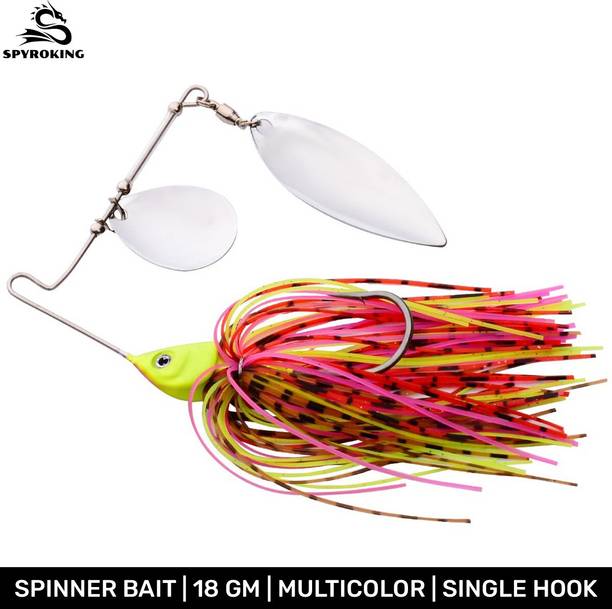SPYROKING Spinner Bait Stainless Steel Fishing Lure